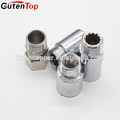 GutenTop High Quality manufacturer chrome plated brass cp extension nipple,reducing pipe nipple